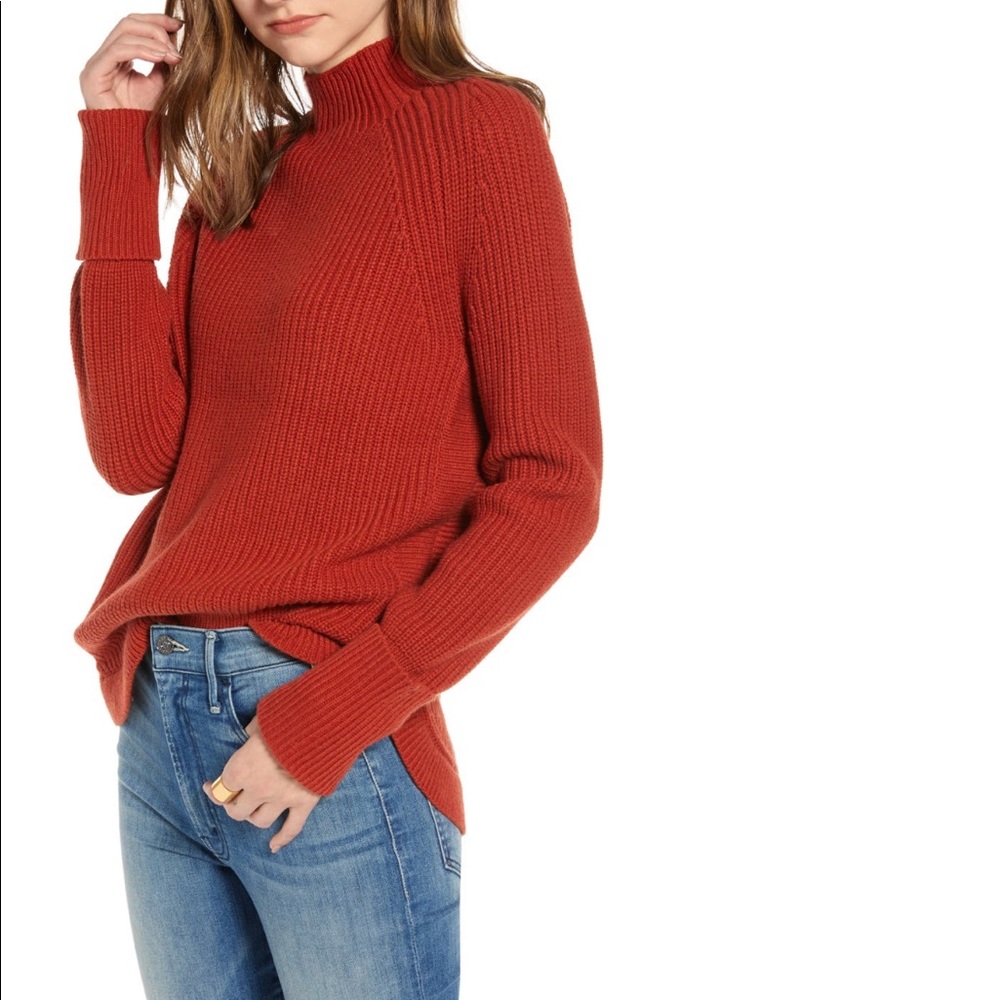 Treasure & Bond Mock Neck Sweater XXS